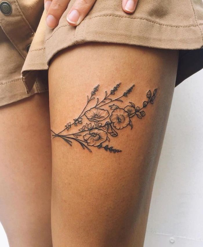 Is it possible to make a thigh tattoo look classy  Quora