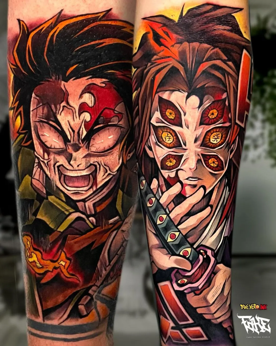 demon slayer tattoos