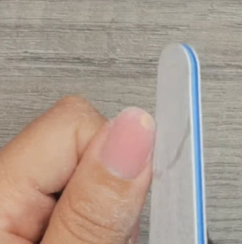 Step 3: Round the corners gently